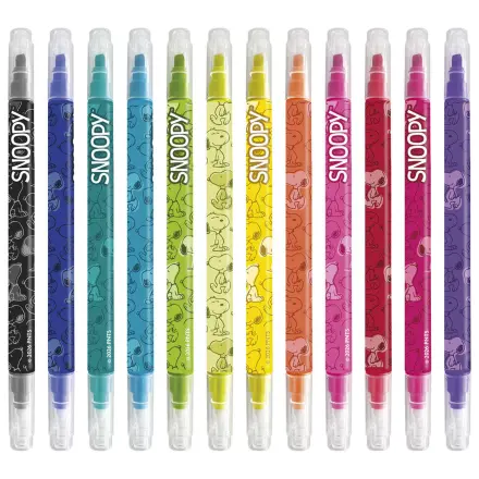 Snoopy Peanuts set de 12 markere erasabile poza produsului