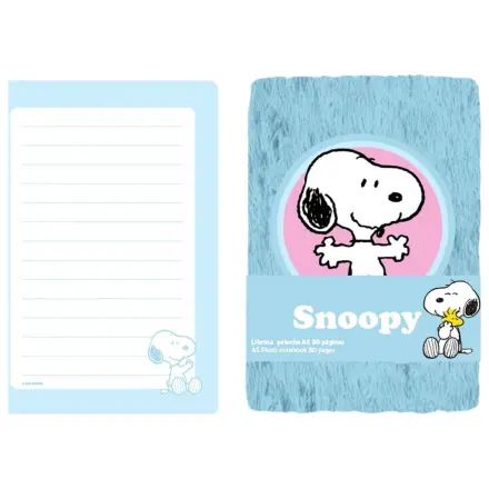 Snoopy Peanuts A5 caiet de pluș poza produsului