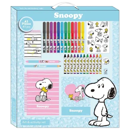 Snoopy Peanuts Set de activitati 43 piese poza produsului