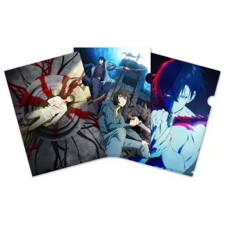 Solo Leveling Clearfile set de 3 bucati poza produsului