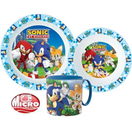 Sonic the Hedgehog set de vesela, set din micro plastic poza produsului