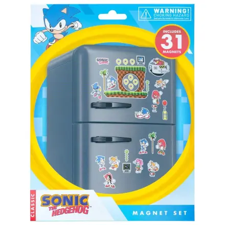Sonic Die-Cut Magnet Set poza produsului
