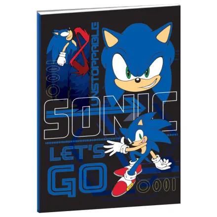 Sonic Go Fast B 5 Caiet Liniat 40 coli poza produsului