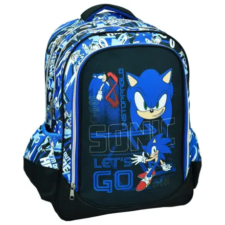 Sonic Go Fast Ghiozdan de scoala, Rucsac 46 cm poza produsului