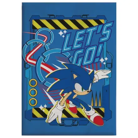 Sonic Let's Go Pătură 110x150cm poza produsului