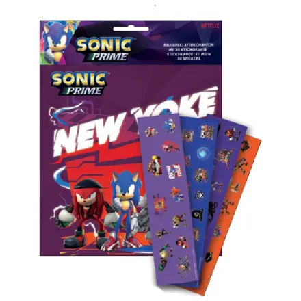 Sonic New Yoke Album de autocolante cu 50 de autocolante poza produsului