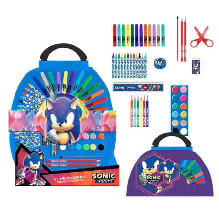 Sonic Prime Set de papetarie 50 buc poza produsului