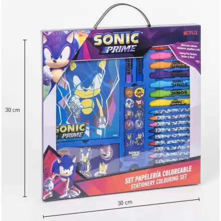 Set de papetărie de colorat Sonic Prime termékfotója