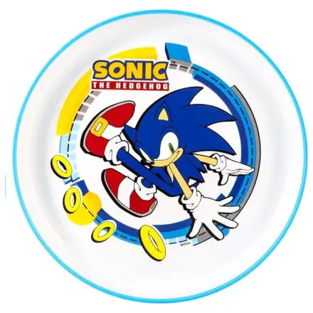 Sonic Rings Non-slip Micro Farfurie Plata poza produsului