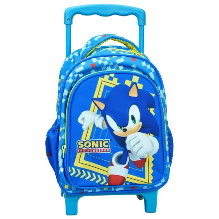 Sonic Rush rolling rucsac pentru gradinita, geanta 30 cm poza produsului