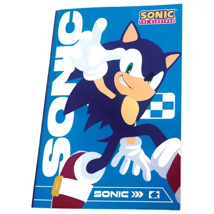 Sonic Speedy B/5 Caiet Lined Notebook, 40 Pagini poza produsului