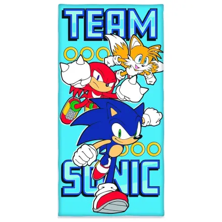 Prosop de plaja Sonic Team Sonic 70 x 140 cm poza produsului