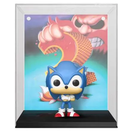 Figurină din vinil Sonic the Hedgehog 2 POP! Game Cover Exclusiv Sonic heo 9 cm termékfotója