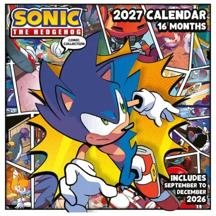 Sonic the Hedgehog (2027) calendar de perete poza produsului