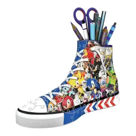 Sonic - The Hedgehog Puzzle 3D Tip Sneaker (108 piese) poza produsului
