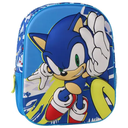 Rucsac 3D Sonic the Hedgehog 30cm poza produsului