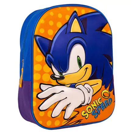 Rucsac 3D Sonic The Hedgehog 31cm termékfotója