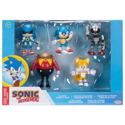 Sonic the Hedgehog pachet 5 figurine 6cm poza produsului