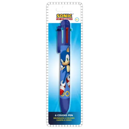 Sonic the Hedgehog 6 pixuri colorate poza produsului