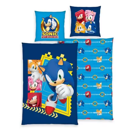 Sonic - The Hedgehog lenjerie de pat 135 x 200 cm poza produsului