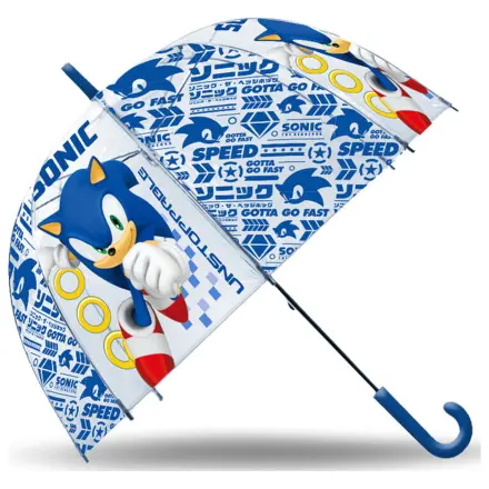 Sonic the Hedgehog umbrela transparenta poza produsului