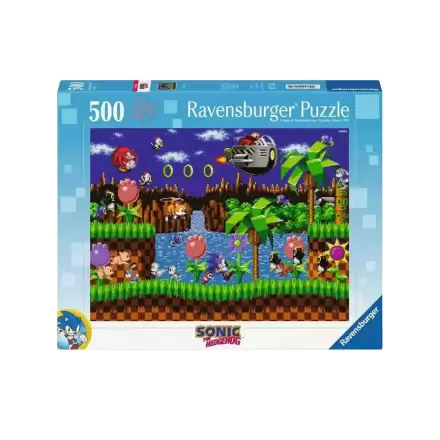 Sonic - The Hedgehog Puzzle tip Jigsaw Classic Sonic (500 piese) termékfotója