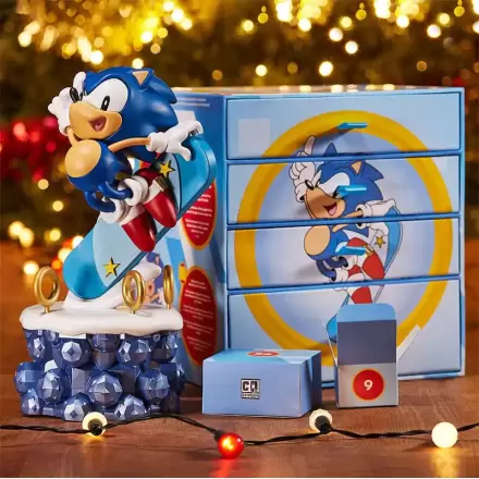Sonic - The Hedgehog Calendar Advent cu Numărătoare Inversă Personaj Model Kit Sonic poza produsului