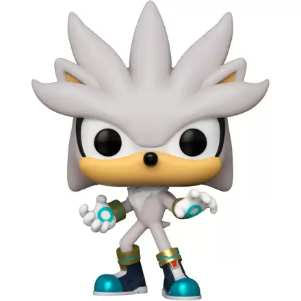 Sonic The Hedgehog Funko POP! Games Figurina de vinil Silver The Hedgehog(GW) 9 cm poza produsului