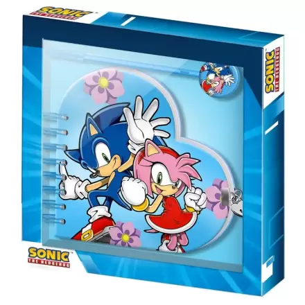 Jurnal Sonic the Hedgehog + set de pix poza produsului