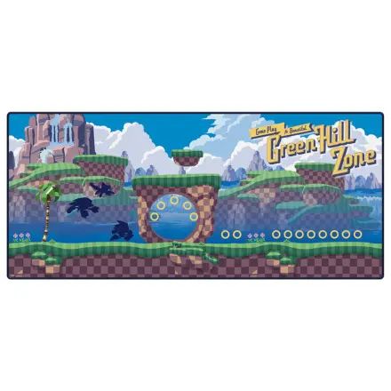 Sonic The Hedgehog gaming desk mat poza produsului