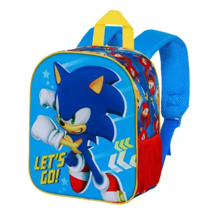 Rucsac Sonic The Hedgehog Go 3D 31cm termékfotója