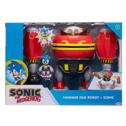 Sonic the Hedgehog Ciocan Robot Ou playset poza produsului