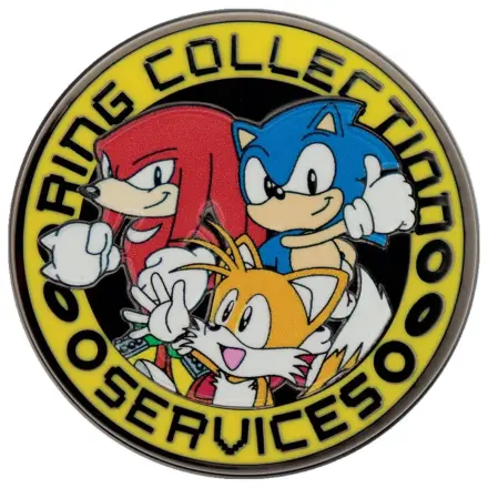 Sonic - The Hedgehog Pin Badge Sonic, Tails, Knuckles Editie limitata poza produsului