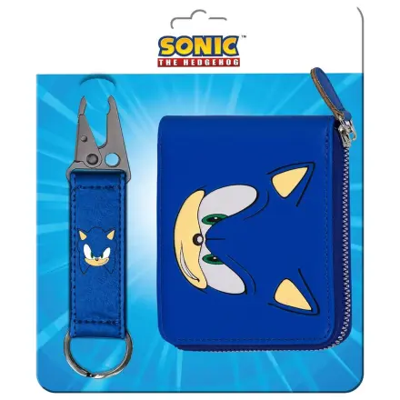 Set breloc Sonic the Hedgehog si portofel poza produsului