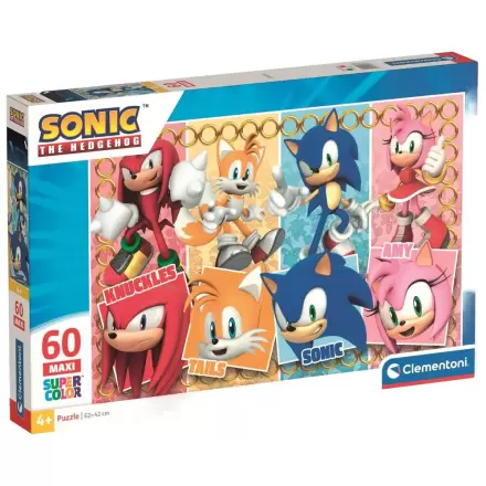 Sonic the Hedgehog maxi puzzle 60 de piese poza produsului