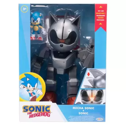 Sonic the Hedgehog Mecha si figurina Sonic poza produsului