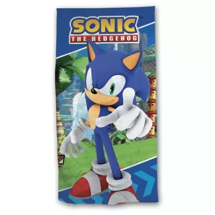 Prosop de plajă din microfibră Sonic The Hedgehog termékfotója