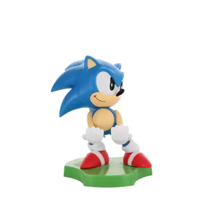 Sonic the Hedgehog Figurina Sonic alunecând mini cablu suport 10 cm termékfotója