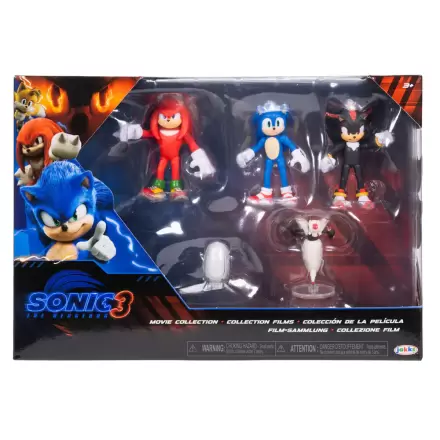 Set 6 mini figurine Sonic - The Hedgehog Movie 3 Wave 1 6 cm termékfotója