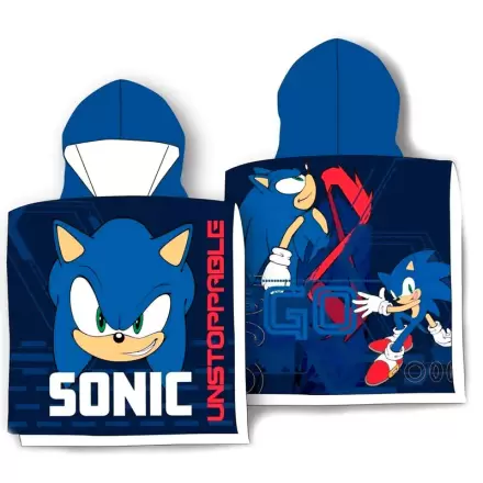 Prosop poncho din bumbac Sonic The Hedgehog termékfotója