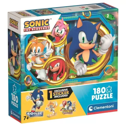 Sonic the Hedgehog puzzle 180 piese poza produsului