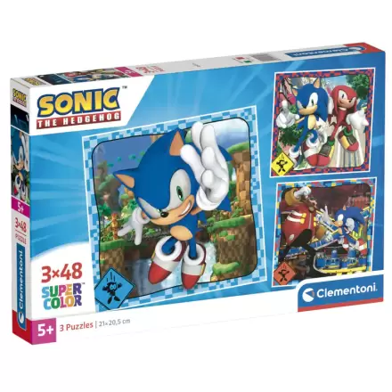 Sonic the Hedgehog puzzle 3x48 piese termékfotója