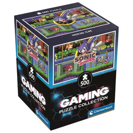 Sonic The Hedgehog puzzle 500 piese poza produsului