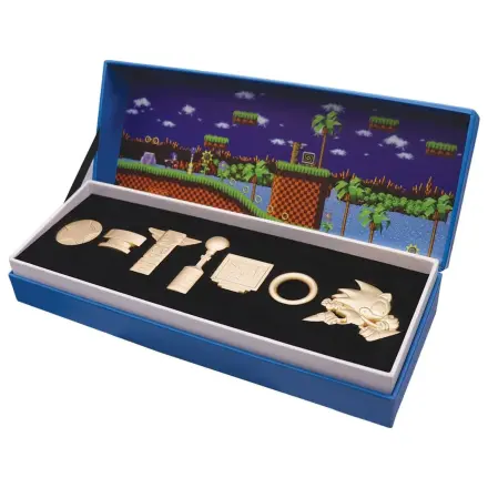 Sonic the Hedgehog Replica Set Comemorativ de Iconite Editie Limitata poza produsului