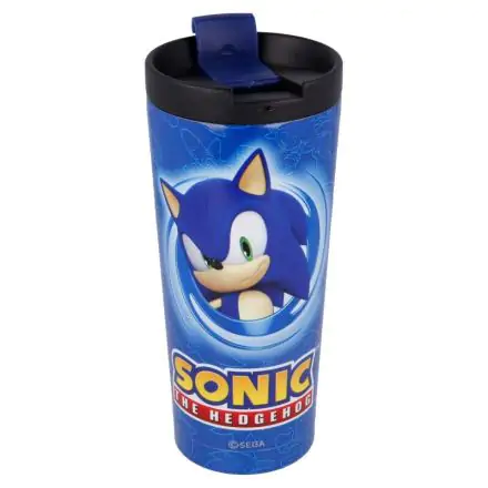 Sonic the Hedgehog termos de cafea din oțel inoxidabil 425ml termékfotója