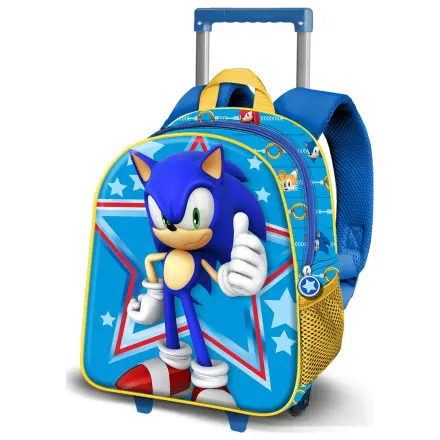 Sonic the Hedgehog Star 3D trolley 31cm poza produsului