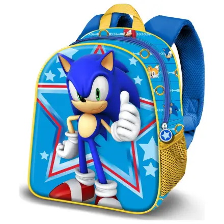 Sonic the Hedgehog Star rucsac 3D 31cm poza produsului