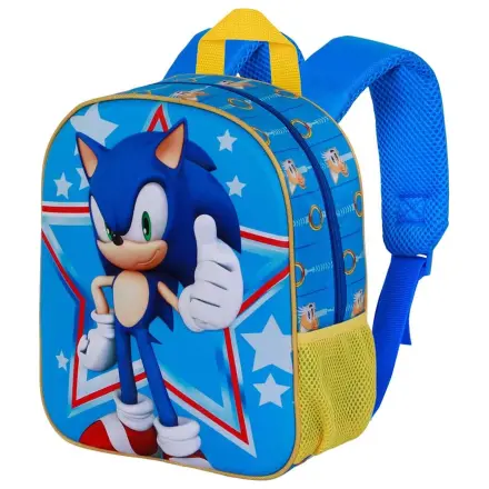 Sonic the Hedgehog Star rucsac 3D 31cm poza produsului