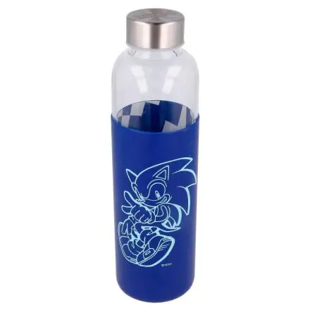 Sticlă cu înveliș din silicon Sonic the Hedgehog 585ml termékfotója