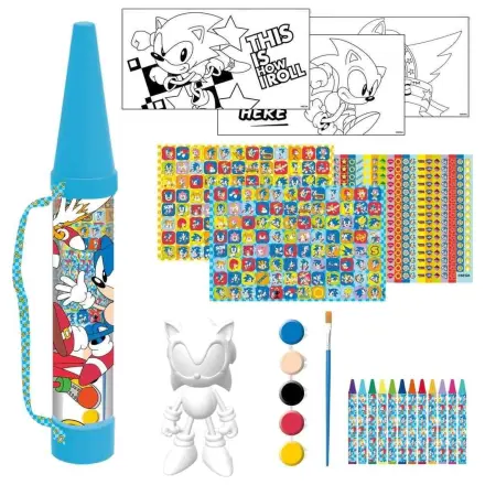 Set de colorat cu creioane Sonic The Hedgehog poza produsului